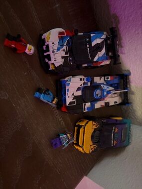 NASCAR racing Lego 2 different sets